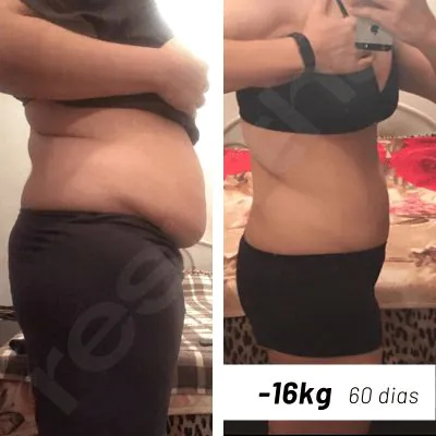 Priscila — antes e depois