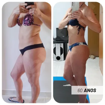 Zena — antes e depois